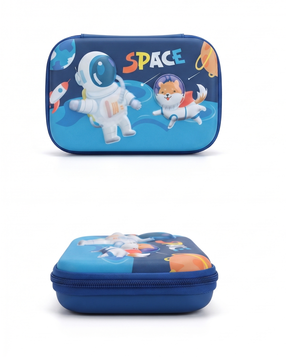 Premium Pencil cases The semi-hard shell exterior resists water and protects against accidental drops and spills.