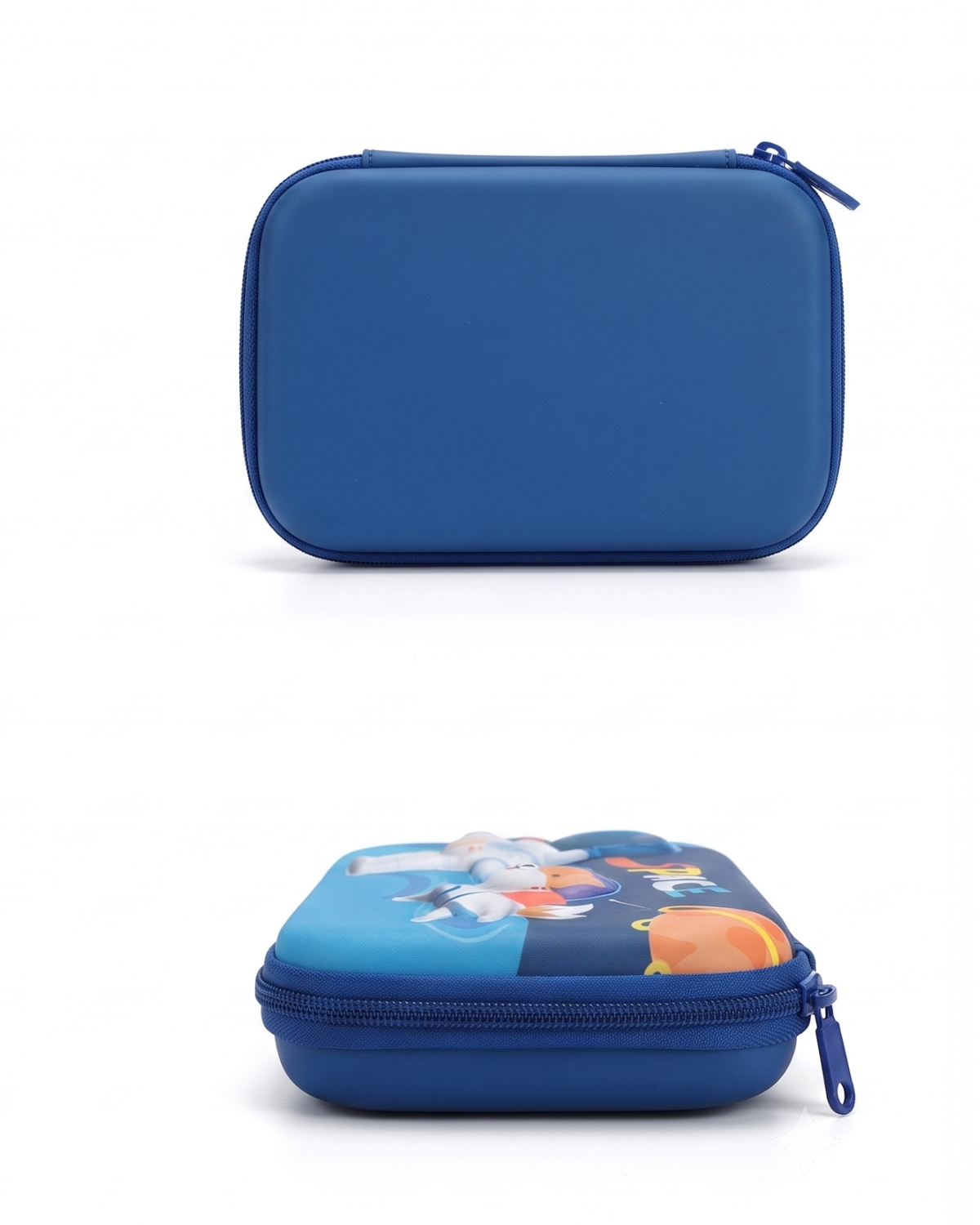 Premium Pencil cases The semi-hard shell exterior resists water and protects against accidental drops and spills.