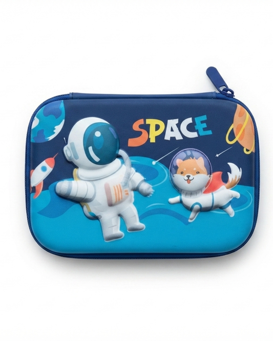 Premium Pencil cases The semi-hard shell exterior resists water and protects against accidental drops and spills.